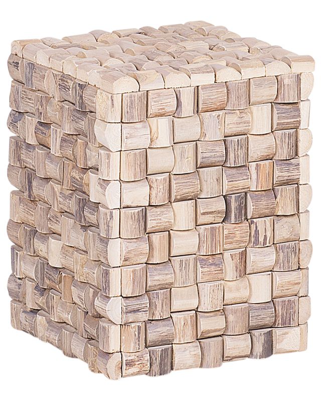 Stolik pomocniczy Cajeme Jasne drewno 1 szt.