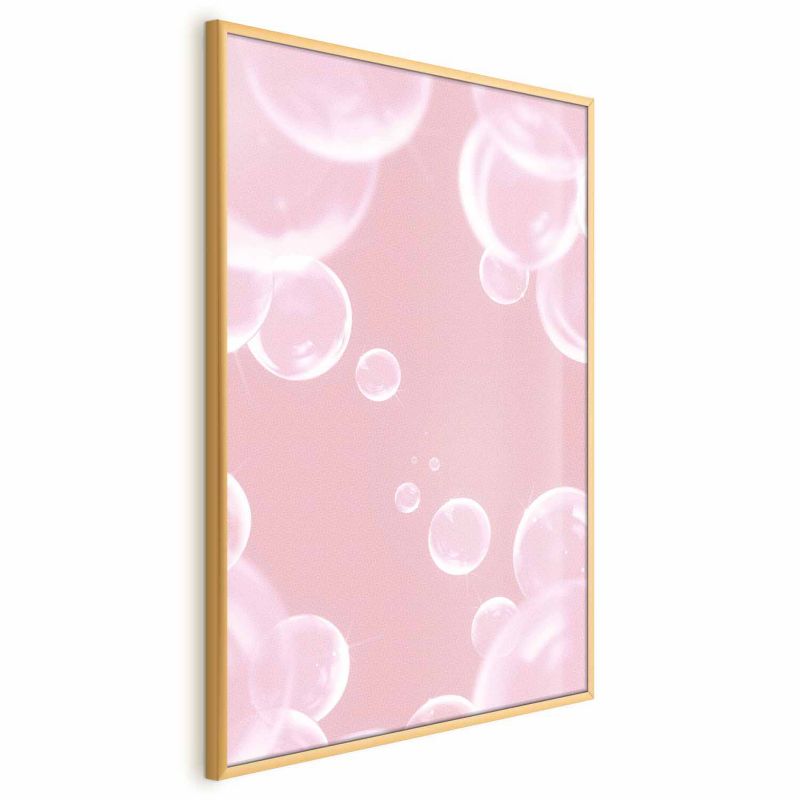 Plakat Artgeist Subtelny powiew 40x60 cm z ramą złotą 1 szt