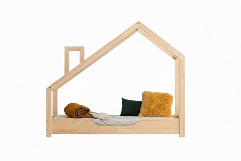 Łóżko dziecięce ADEKO Stolarnia LUNA B 90x190 sosna 1 szt.