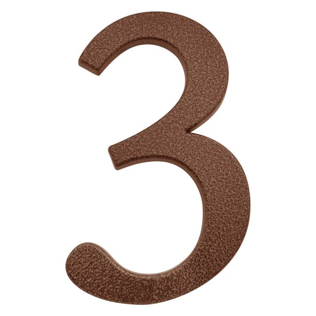 Cyfra 3 Stahl 190 mm aluminium złoty brąz