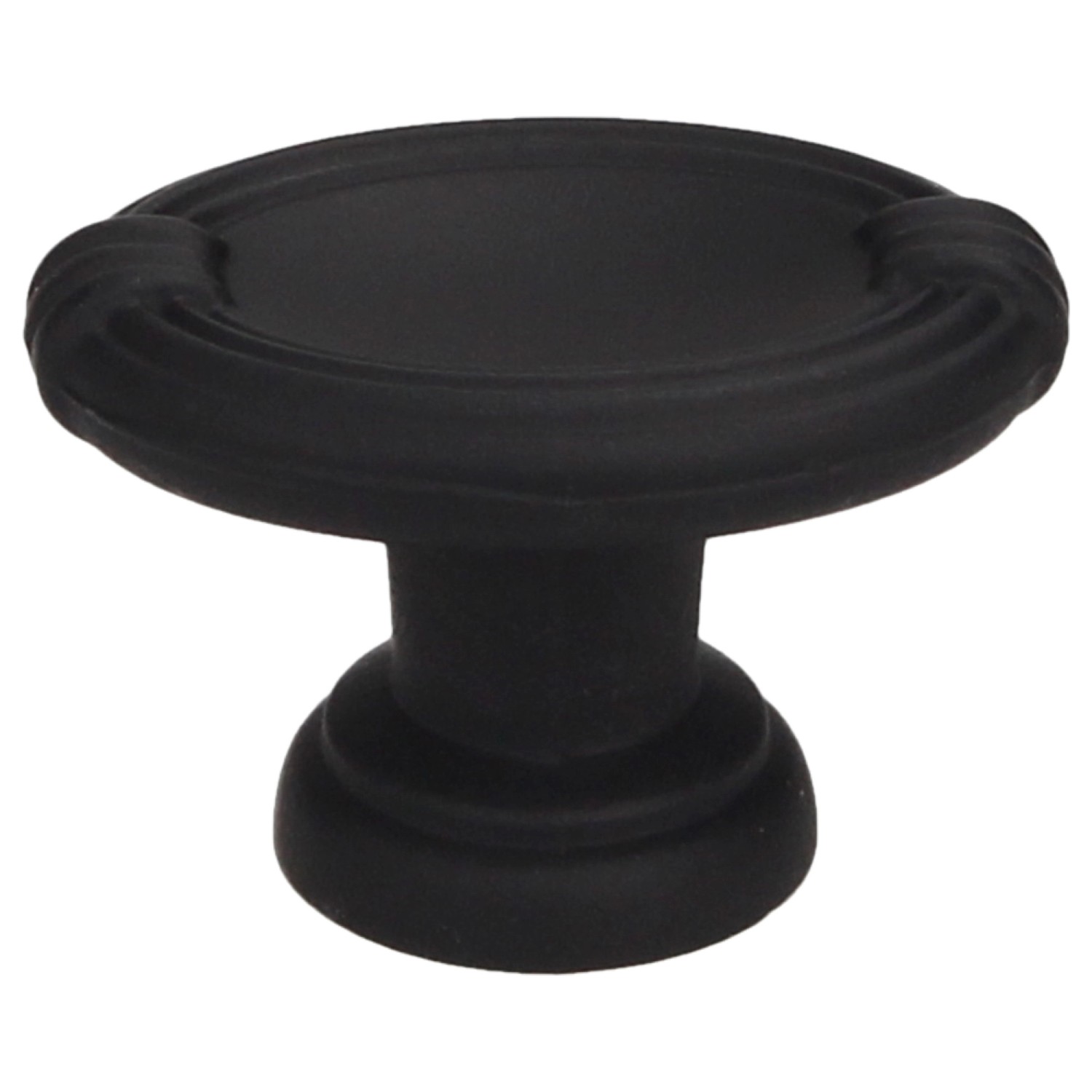 GAMET Gałka meblowa czarny matowy 28 mm