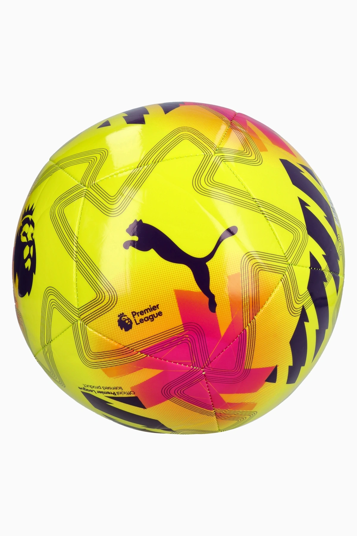Piłka Puma Orbita Play Lights Premier League rozmiar 3 - Żółty