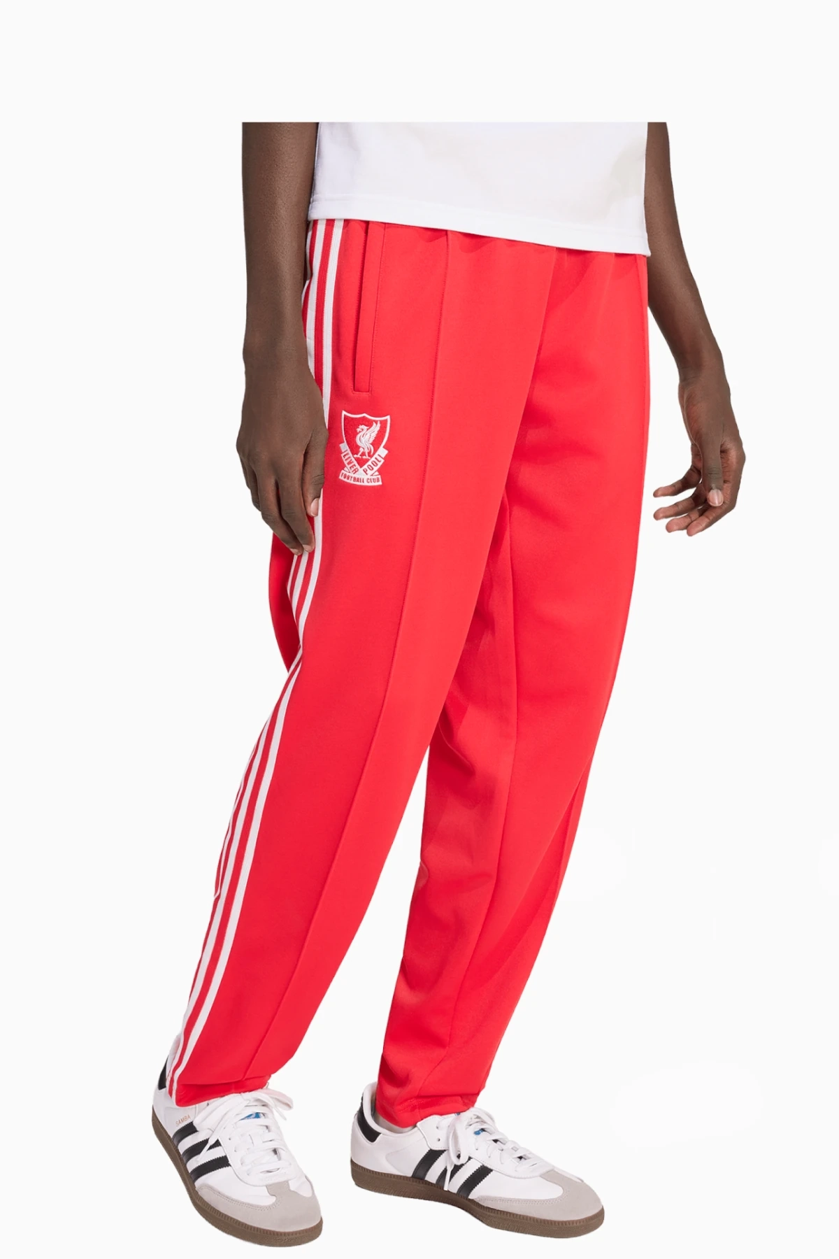 Spodnie adidas Liverpool FC 25/26 Originals Track - Czerwony