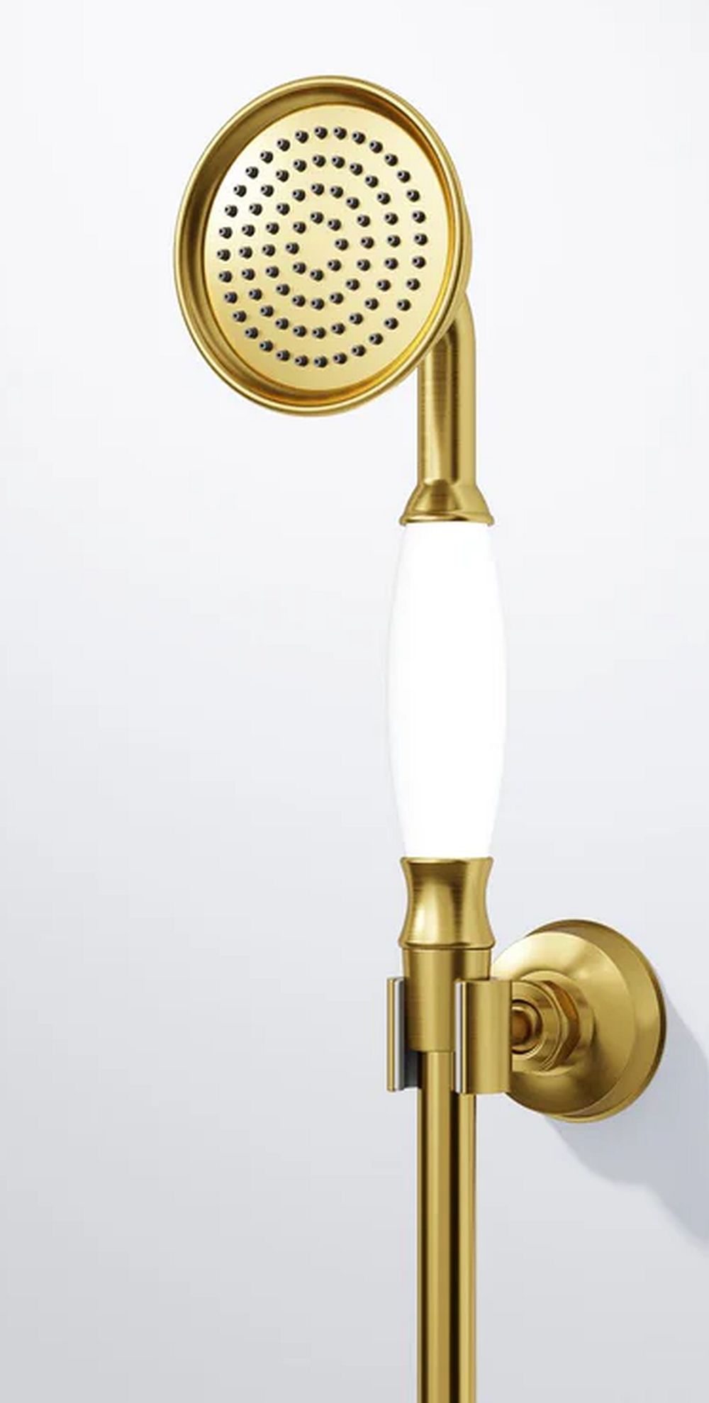 Steinberg 350 zestaw prysznicowy ścienny złoty szczotkowany 3501626BG