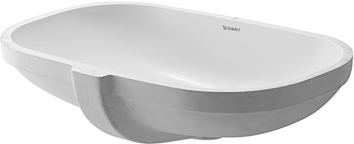 Duravit D-Code umywalka 49,5x29 cm prostokątna podblatowa biała 0338490000 - Wysyłka w 24h