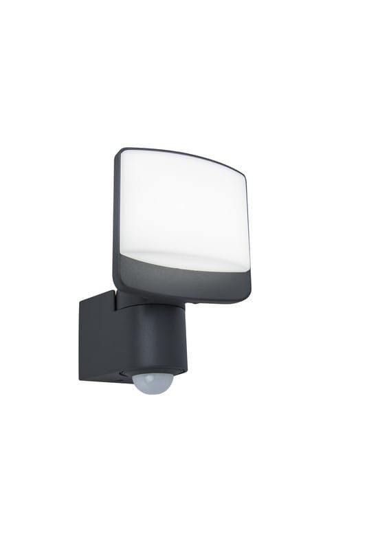 Naświetlacz LED z czujnikiem ruchu Lutec antracytowo-biały LED 12W 5000K 800lm IP44 wym: 14,5 x 18 x 12 cm - 1 szt.