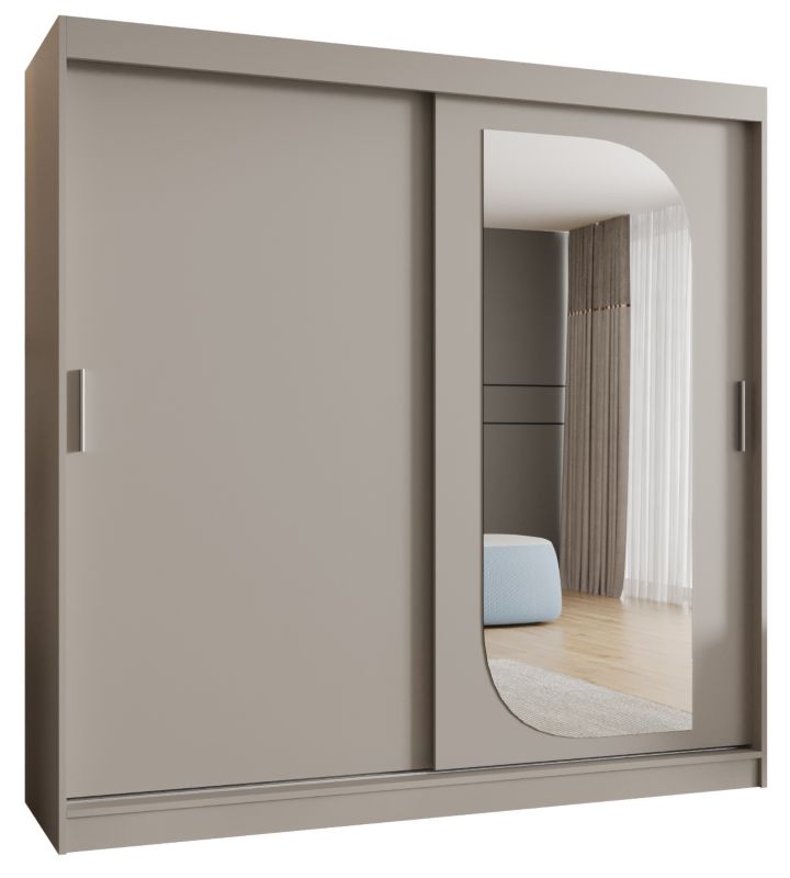 Szafa przesuwna Garderoba Abiks LUCY 200 kaszmir 1szt.