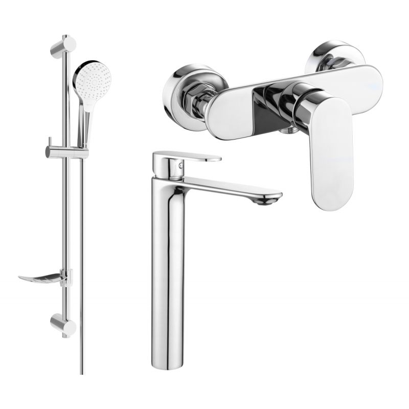 Zestaw prysznicowy Mexen Milo chrom 71314DF05-00 1 szt.