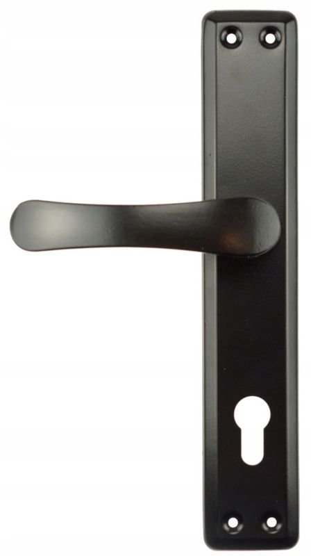 Klamka FEINZ Bramowa Do Drzwi Bram 90 Na Wkład Czarna 1 szt.