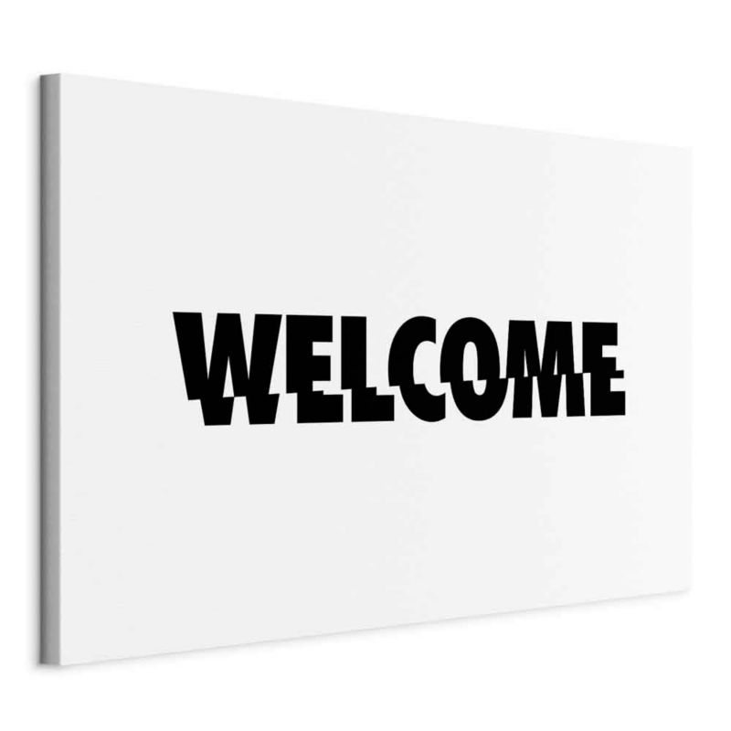 Obraz Artgeist Welcome 90 x 60 cm flizelina 1 szt