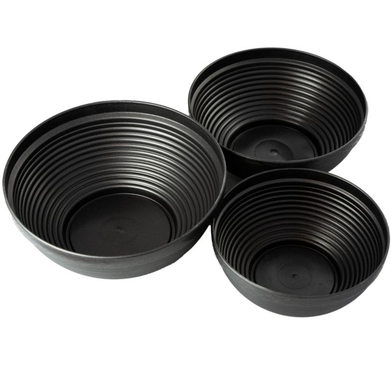 Donica Na Cmentarz EDANTI 26/30/34 cm Na Nóżkach Wszystkich Świętych Misa 3 szt.