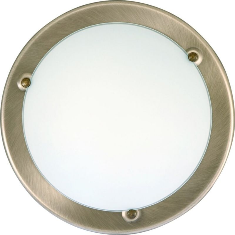 Plafon sufitowy Rabalux Ufo brązowo-biały metal 1 x E27 x 60W IP20 wym: 28,5 x 28,5 cm - 1 szt.
