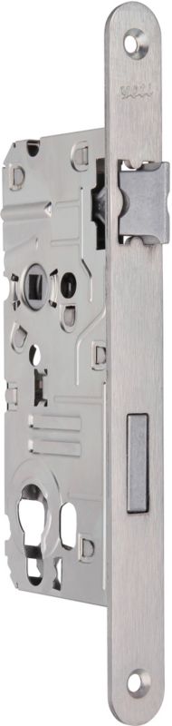 Zamek bębenkowy Yeti ocynk 72 x 50 mm prawy biały