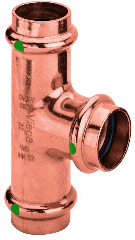 Trójnik Viega 28x18x28 mm Profipress W 1 szt.