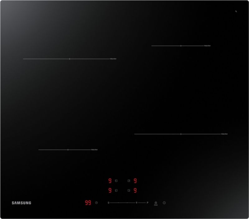 Płyta indukcyjna 59 cm czarne szkło SAMSUNG NZ64T3707A1 1szt.