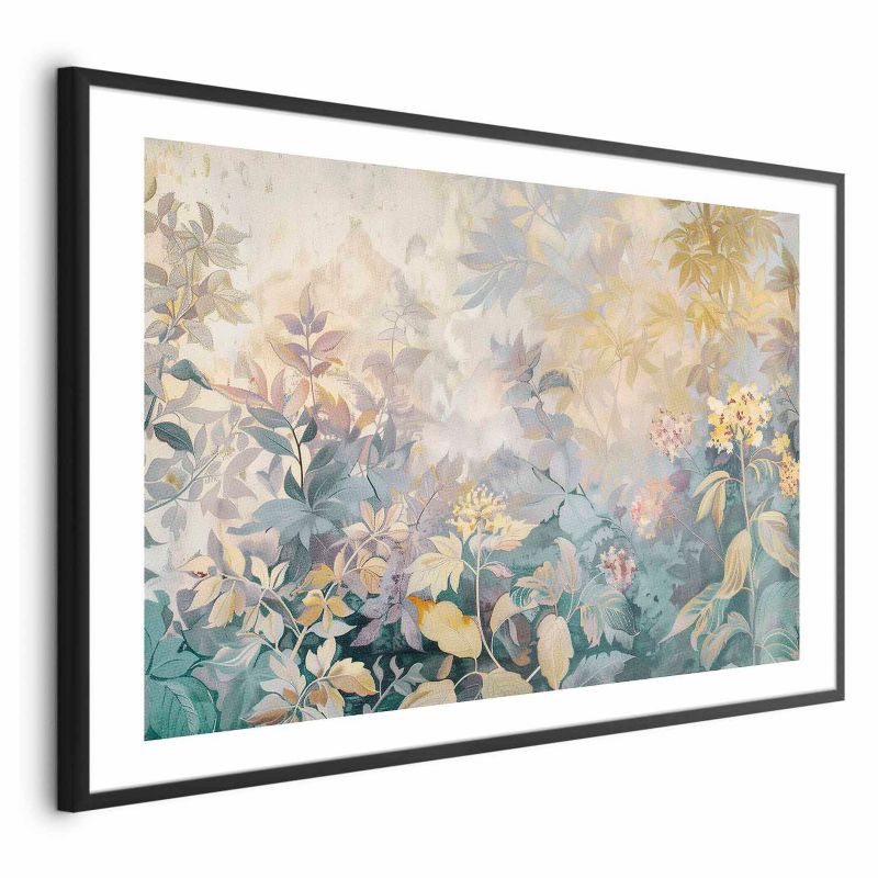 Plakat Artgeist Gobelinowy wzór 42x29,7 cm z ramą czarną 1 szt