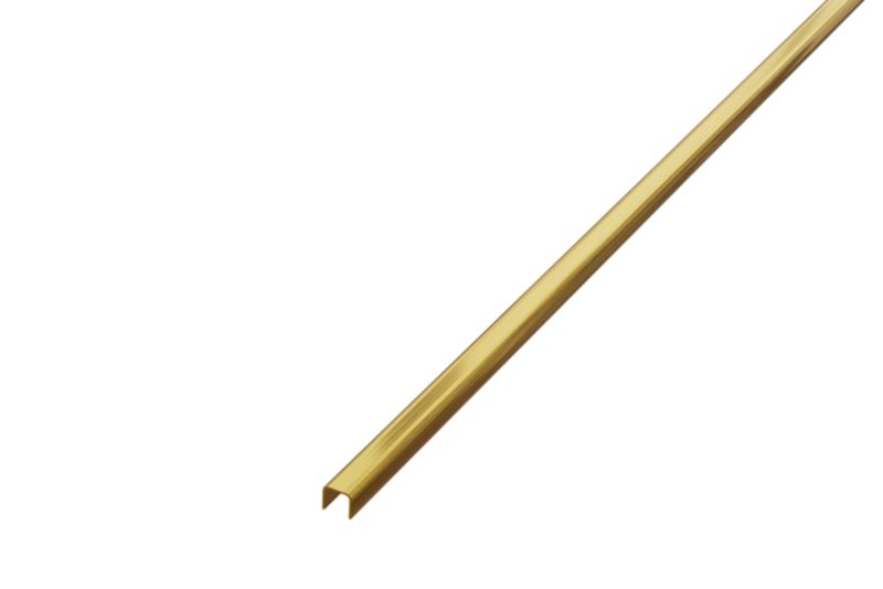 Profil metalowy C Lambro złoty matowy 1cm x 270cm 1 szt.