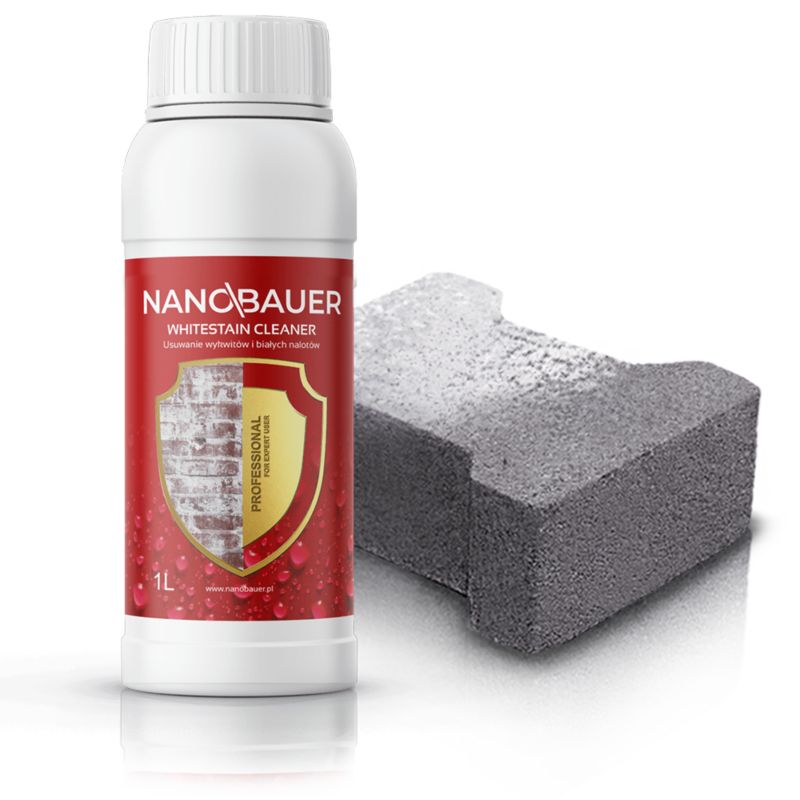 Koncentrat do czyszczenia klinkieru, kamienia, kostki, betonu NANOBAUER 1L 1szt