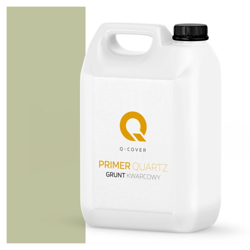 Grunt Kwarcowy pod Tynk Silikonowy Q-Cover Zielony jasny F483 3KG