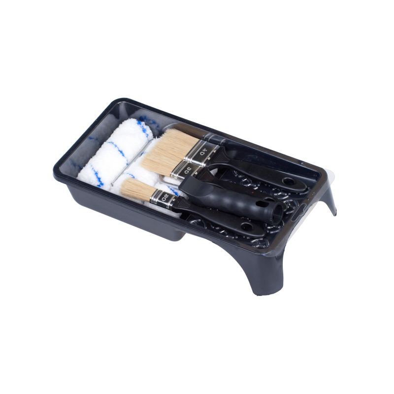 Zestaw malarski FAVORITE, SMALL nr 65, wałek Mikrofibra 10 cm, do farb ceramicznych, akrylowych, lateksowych, 11 elementów