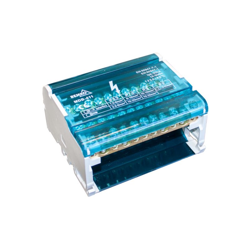 Blok rozdzielczy Bemko 44 zaciski 4 x 11
