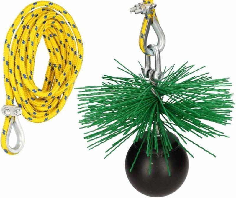 Zestaw kominiarski KOTARBAU 125 mm do czyszczenia kominów 1 m 1 kpl.