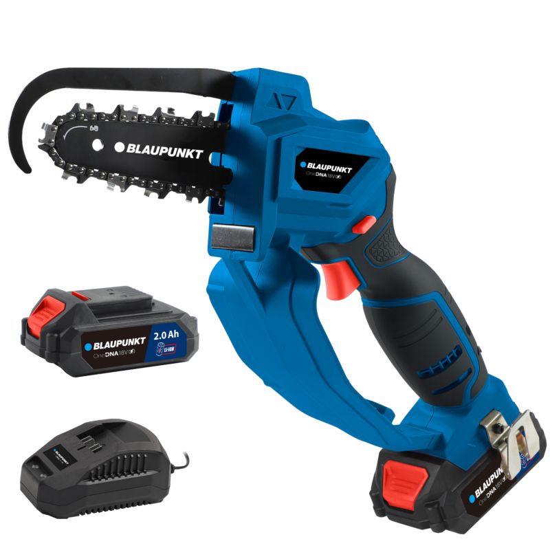 Zestaw Piła łańcuchowa Akumulatorowa Akumulator 2.0 Ah Ładowarka Blaupunkt CS2010 1szt.