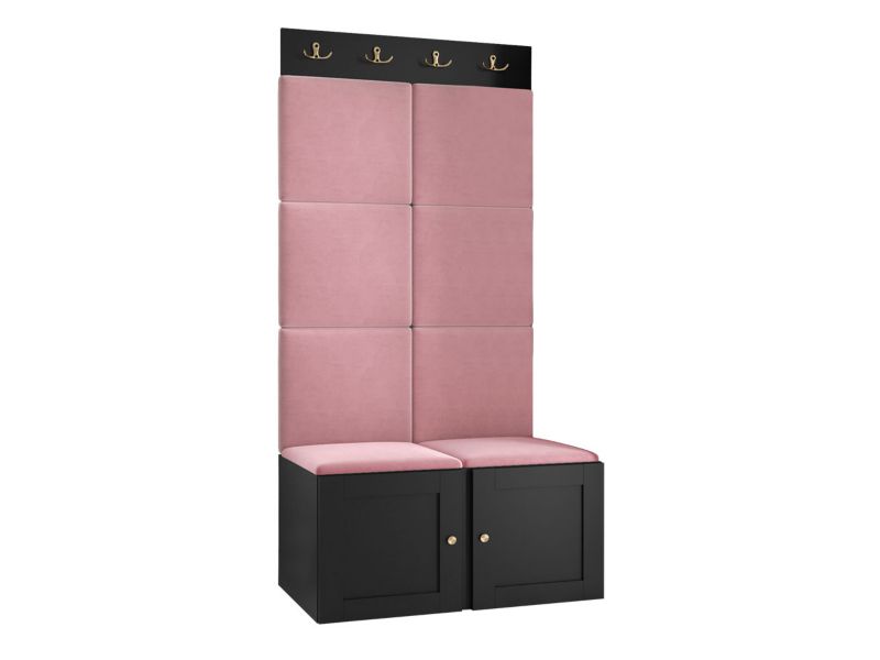 Zestaw MIRJAN 24 Orion Ramiro IV czarny + różowy 1 kpl.