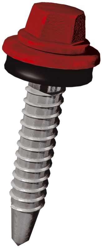 Wkręty samowiercące Diall 4,8 x 35 mm czerwone 20 szt.