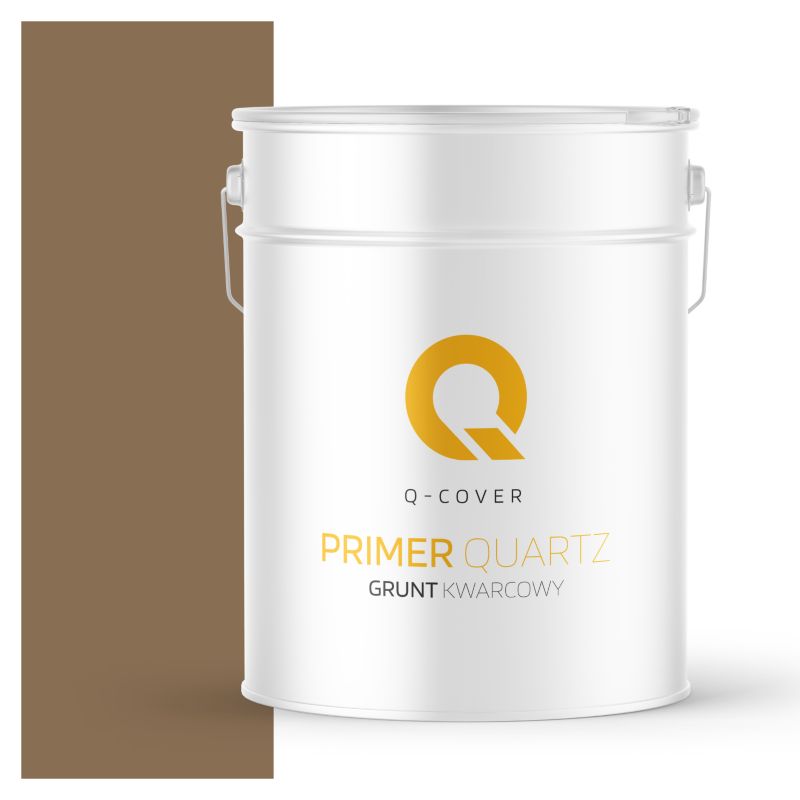 Grunt Kwarcowy pod Tynk Silikonowy Q-Cover Kakaowy F545 15KG
