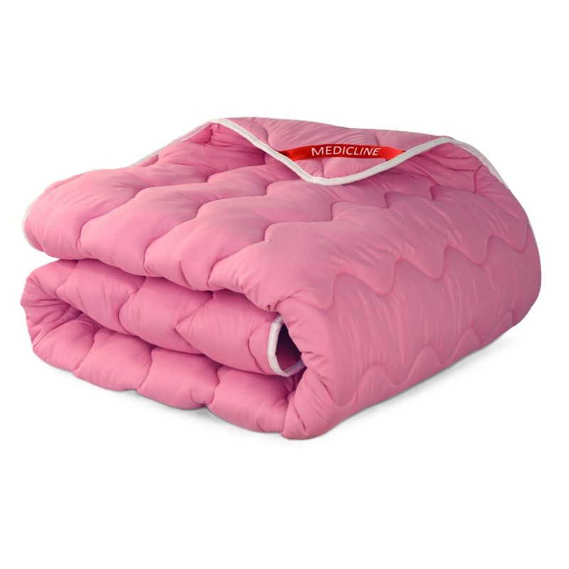 Kołdra całoroczna Aio Factory antyalergiczna mikrofibra silikon różowa 140x200 cm 1szt