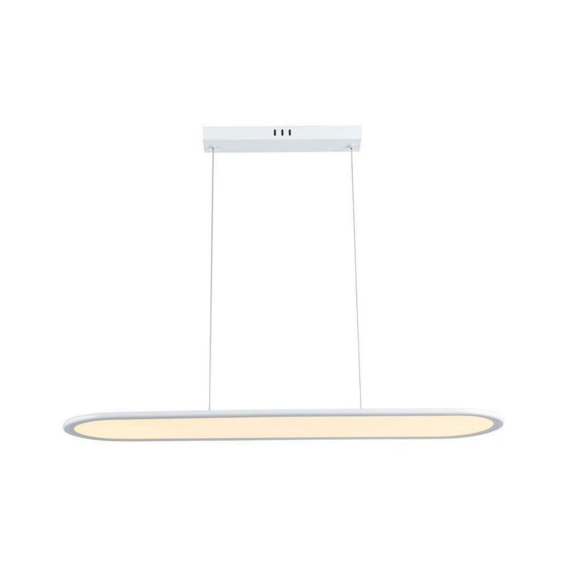 Lampa wisząca V-TAC Vt-7821 biała wym: 104 x 80 x 20 cm wbudowany LED 24W 1 szt.