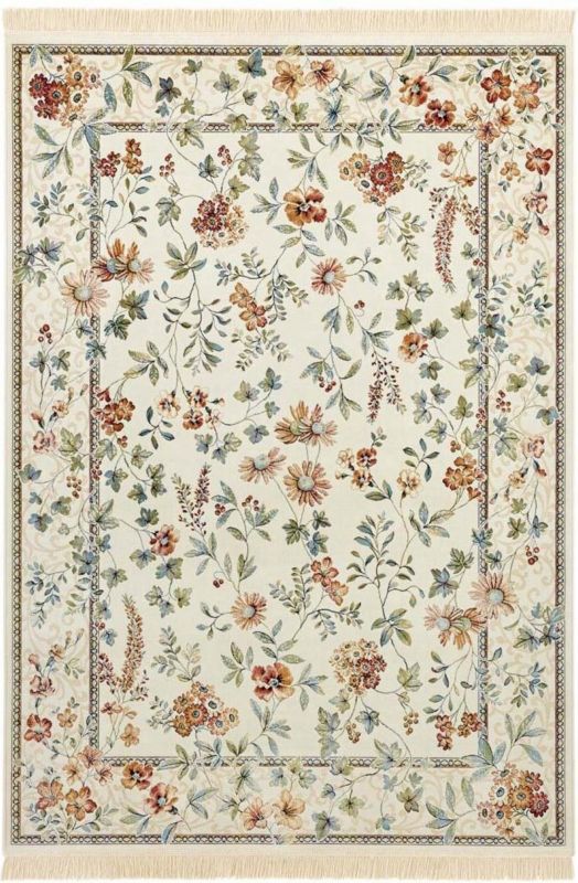 Dywan Nouristan do salonu 195x300cm tradycyjny, klasyczny kremowo beżowy wzór 1 szt.