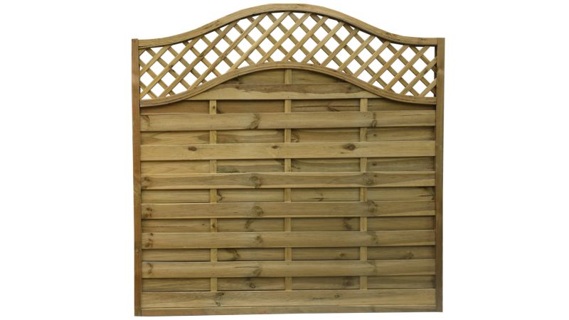 Płot "Aga" 2x fala Roma 180x150/130 cm 1szt.