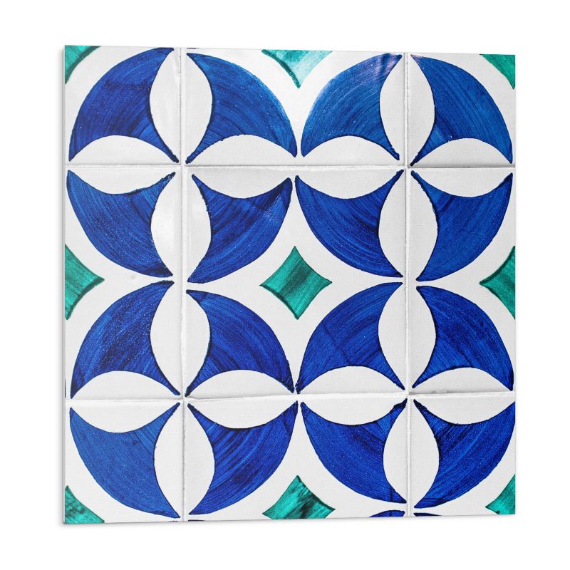 Kafelki samoprzylepne Wallfluent 20x20 cm Geometria w kaflach 20 szt.