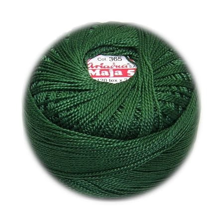 kordonek MAJA 5 kol. 365 ciemny zielony