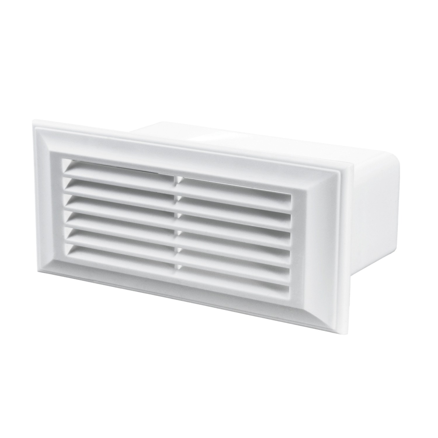 Vents kratka wentylacyjna 204 mm x 60 mm biała