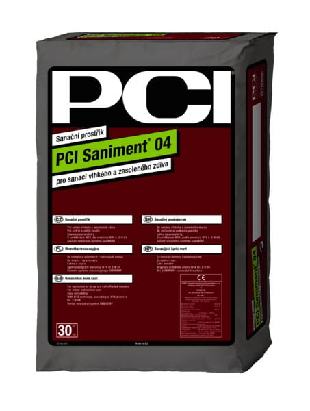 OBRZUTKA CEMENTOWA PCI SANIMENT 04 30KG