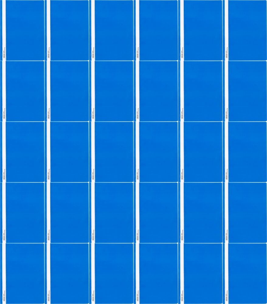 80x Skoroszyt plastikowy Ofix Economy, A4, PP, do 200 kartek, niebieski