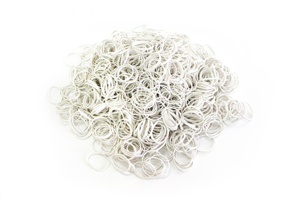 2x Gumki recepturki Emerson, 50mm, 1kg, biały