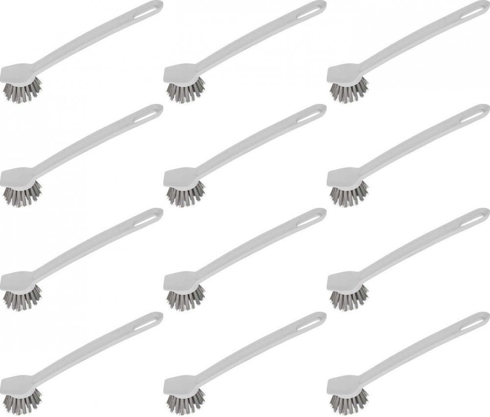 12x Szczotka do naczyń York Grey, 25cm, mix kolorów