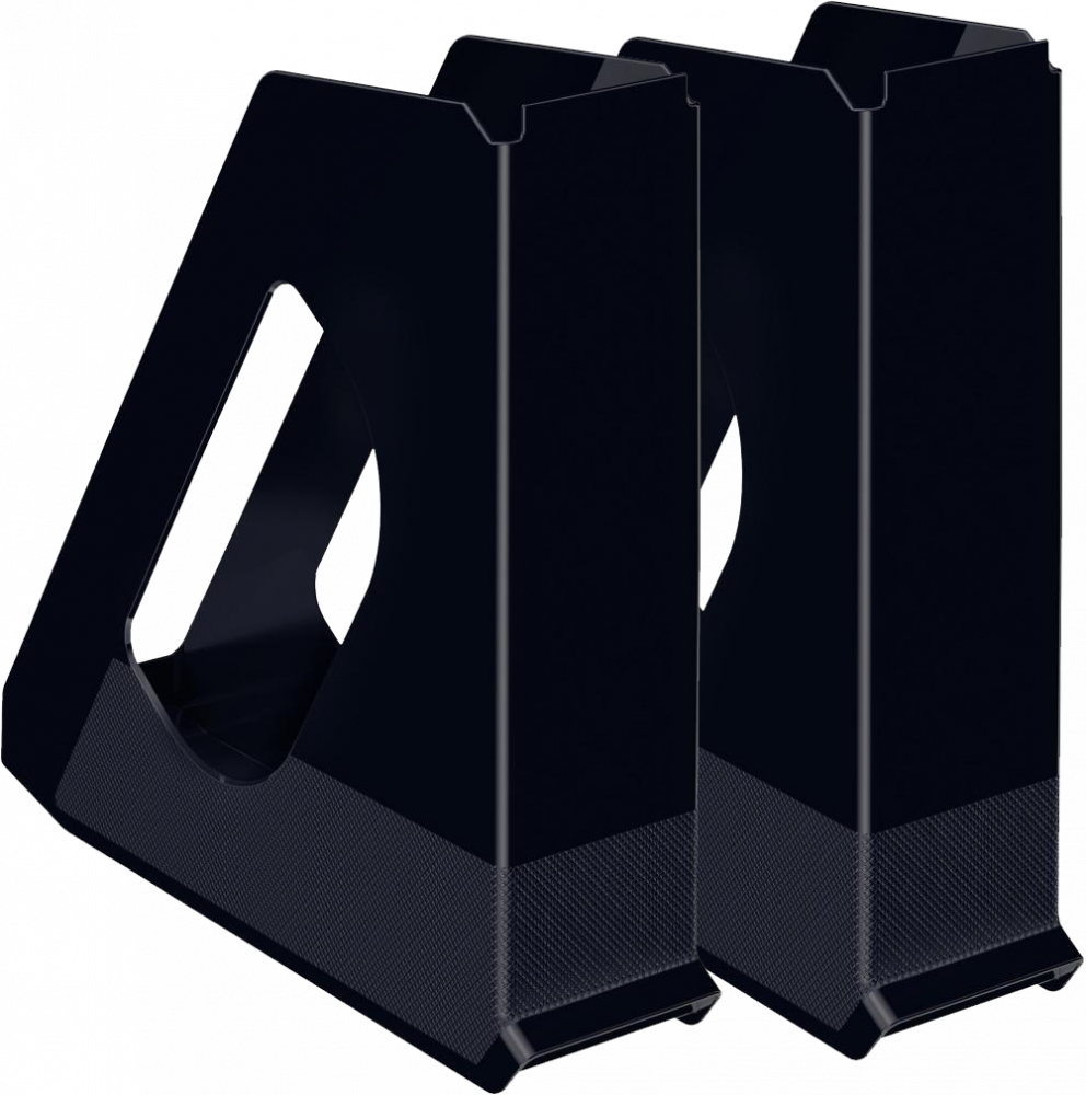 2x Organizer na dokumenty Esselte Europost Vivida, A4, 72mm, do 700 kartek czarny
