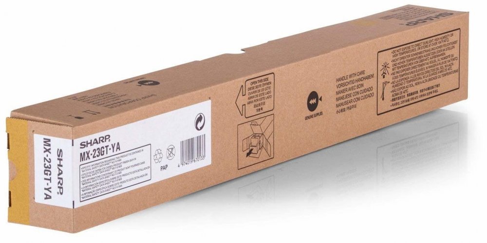 Toner Sharp (MX-23GTYA), 10000 stron, yellow (żółty)