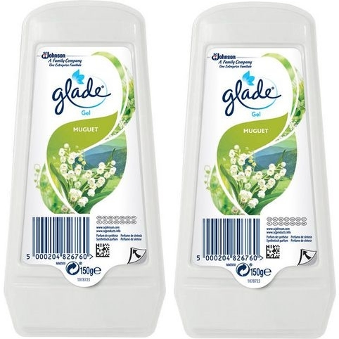 2x odświeżacz powietrza Glade by Brise, konwaliowy, żel, 150g