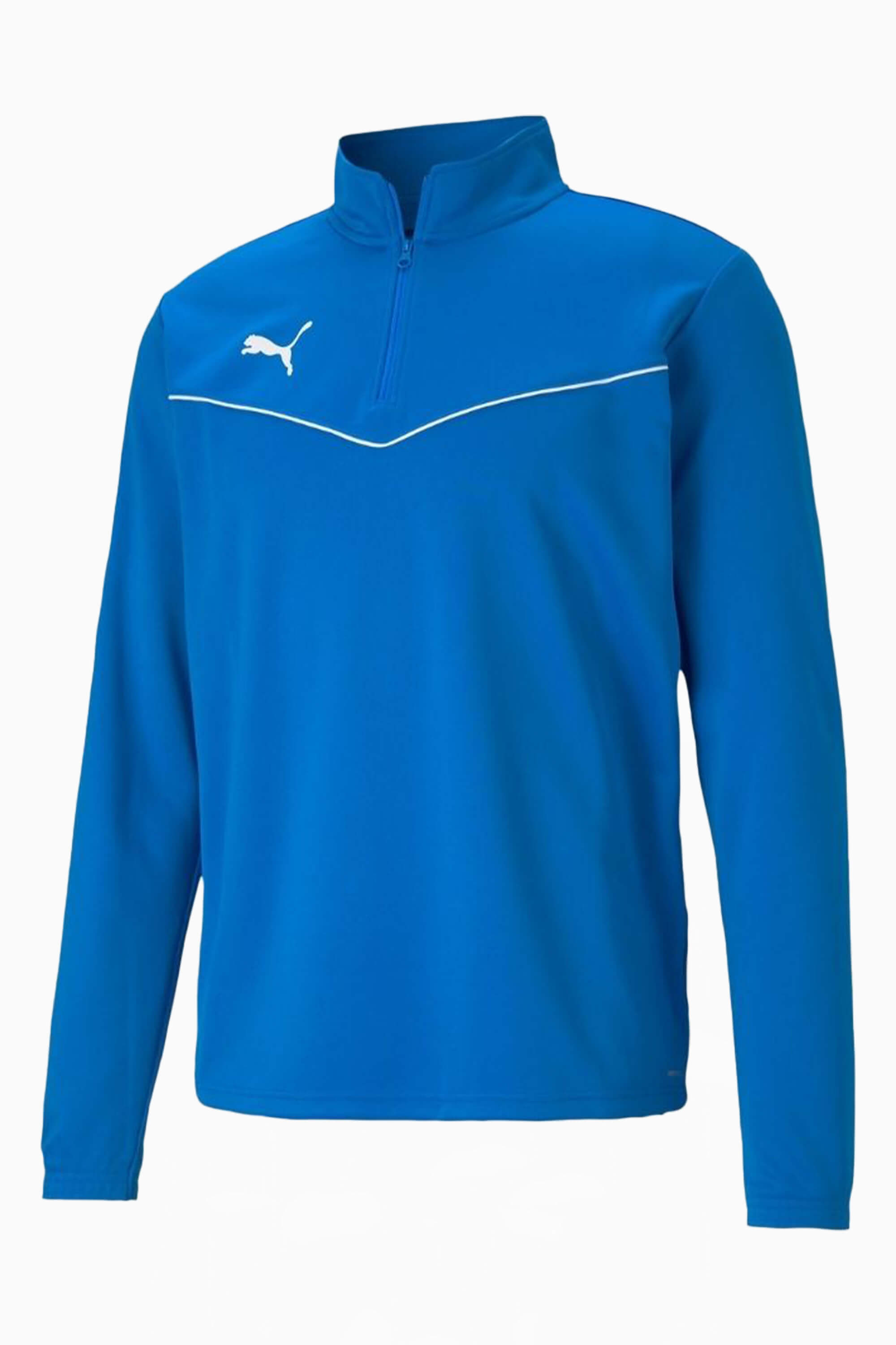 Bluza Puma teamRISE 1/4 Zip Top Junior - Niebieski