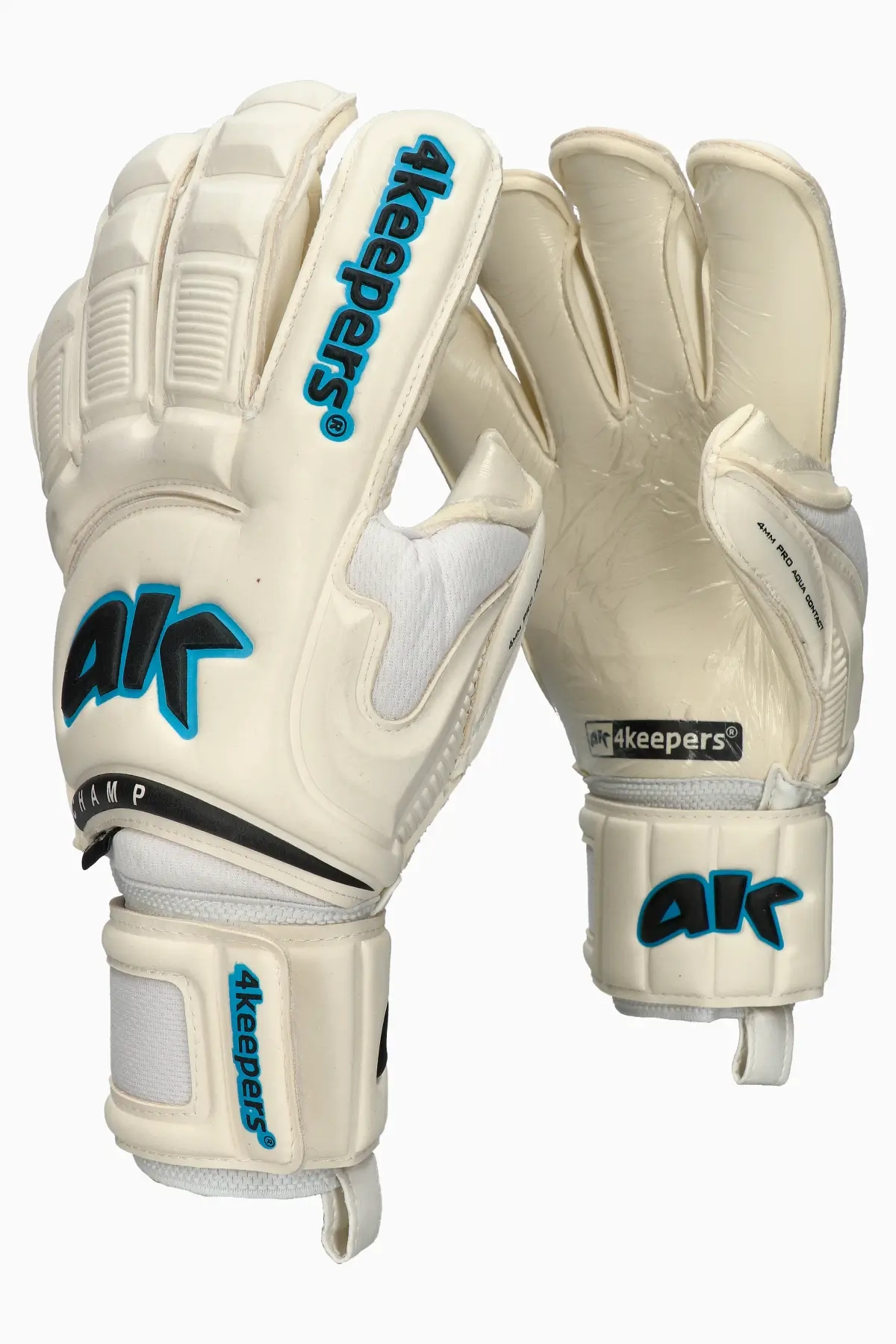 Rękawice 4keepers Champ AQ Contact VI HB - Biały