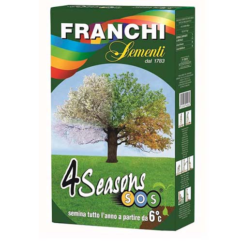 1 szt, Gyep Franchi magok 4 Seasons - Magok: Mod de ambalare: 1 db