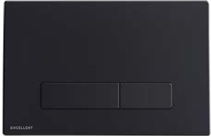 Excellent Aurro przycisk spłukujący do WC czarny mat INEX.AU230.150.BL