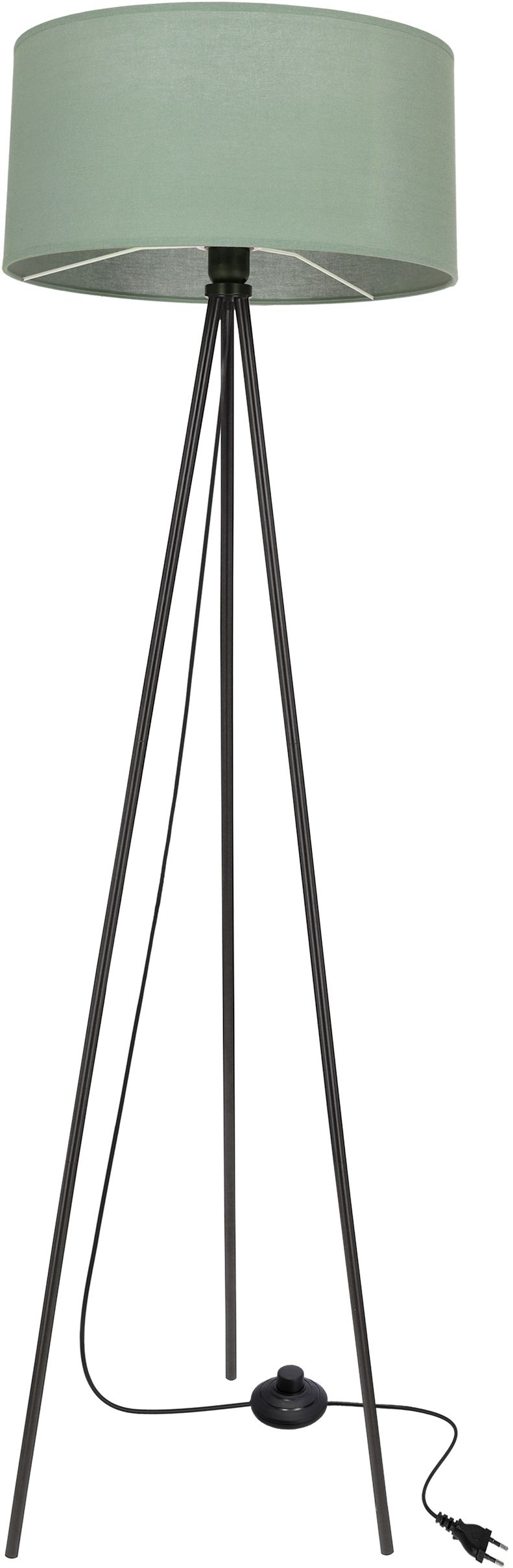 Candellux Shanti lampa stojąca 1x40 W miętowa 51-38753