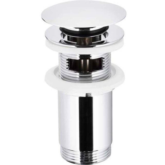 KFA Korek umywalkowy KLIK-KLAK duży z przelewem chrom 660-254-00